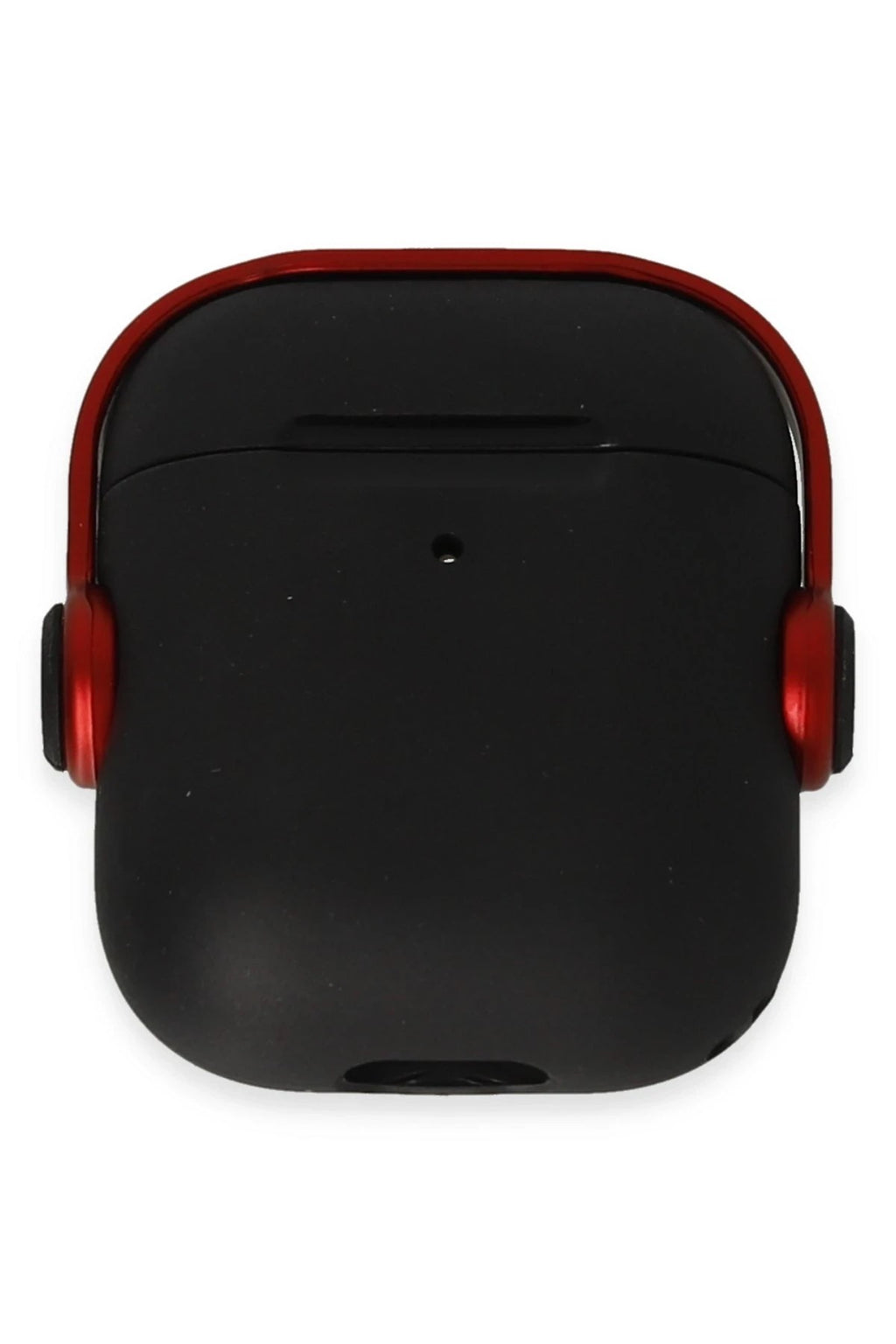 Mey İthalat® Airpods 2 (2.nesil) Cool Kılıf - Siyah-Kırmızı