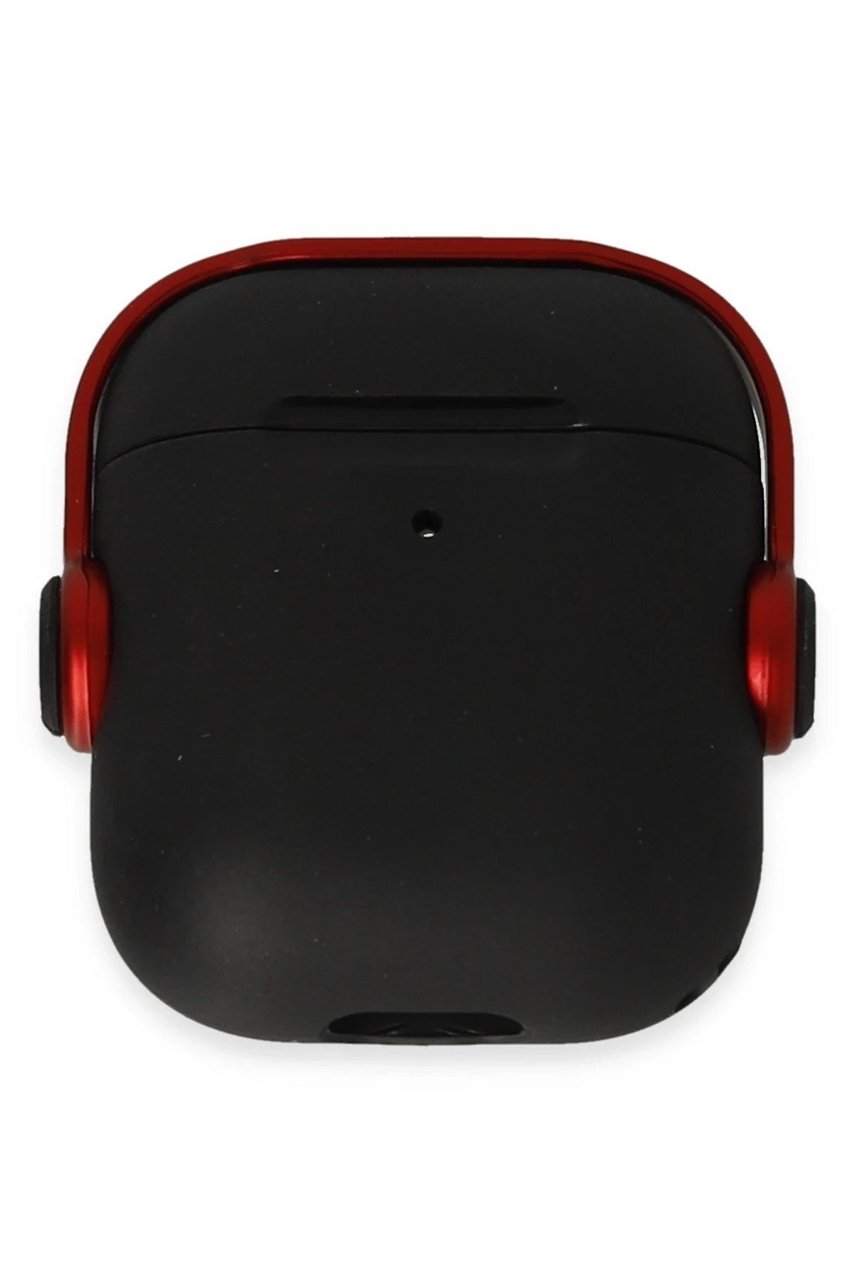 Mey İthalat® Airpods 2 (2.nesil) Cool Kılıf - Siyah-Kırmızı