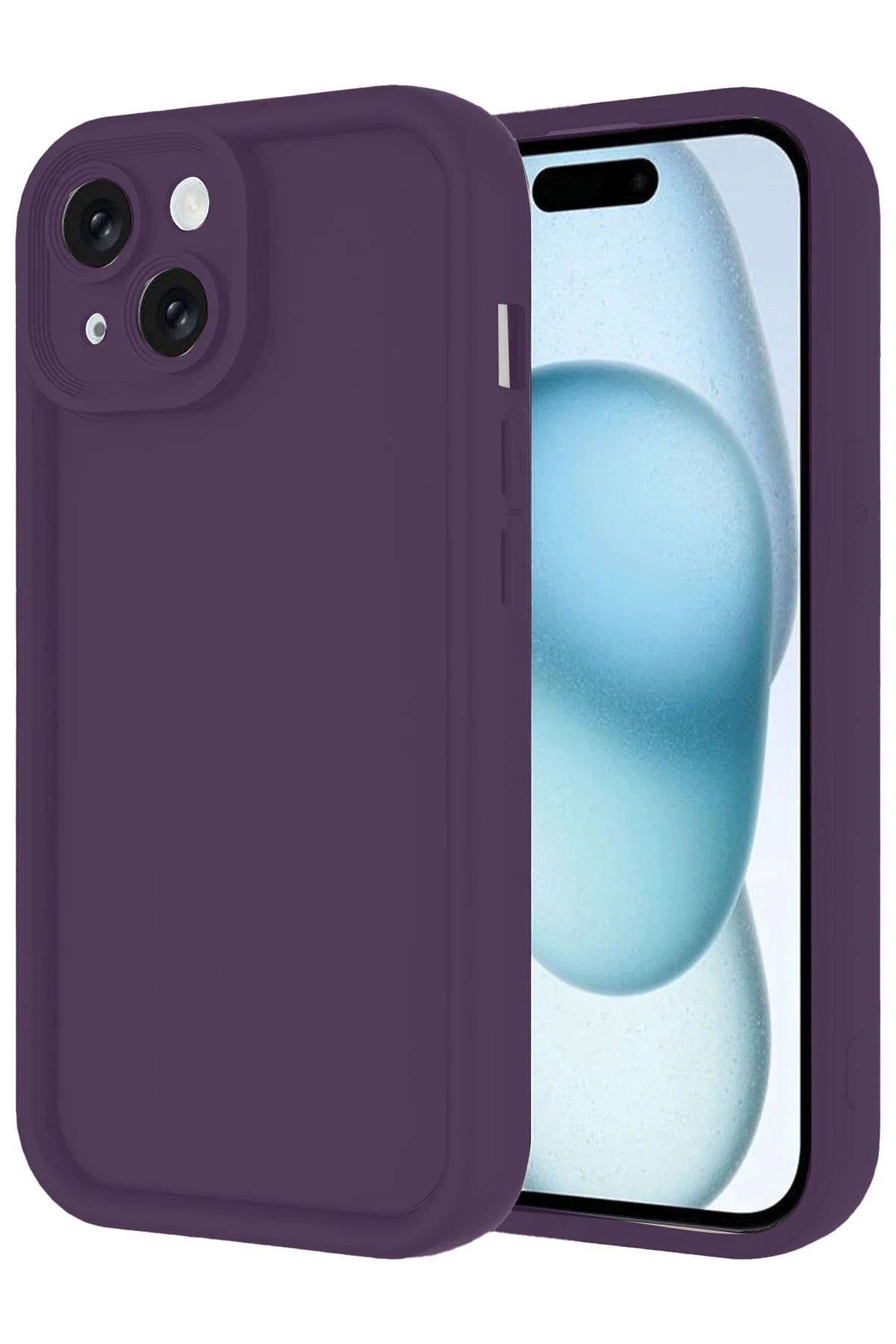 Mey İthalat® iPhone 14 Kılıf Viera Silikon - Mor