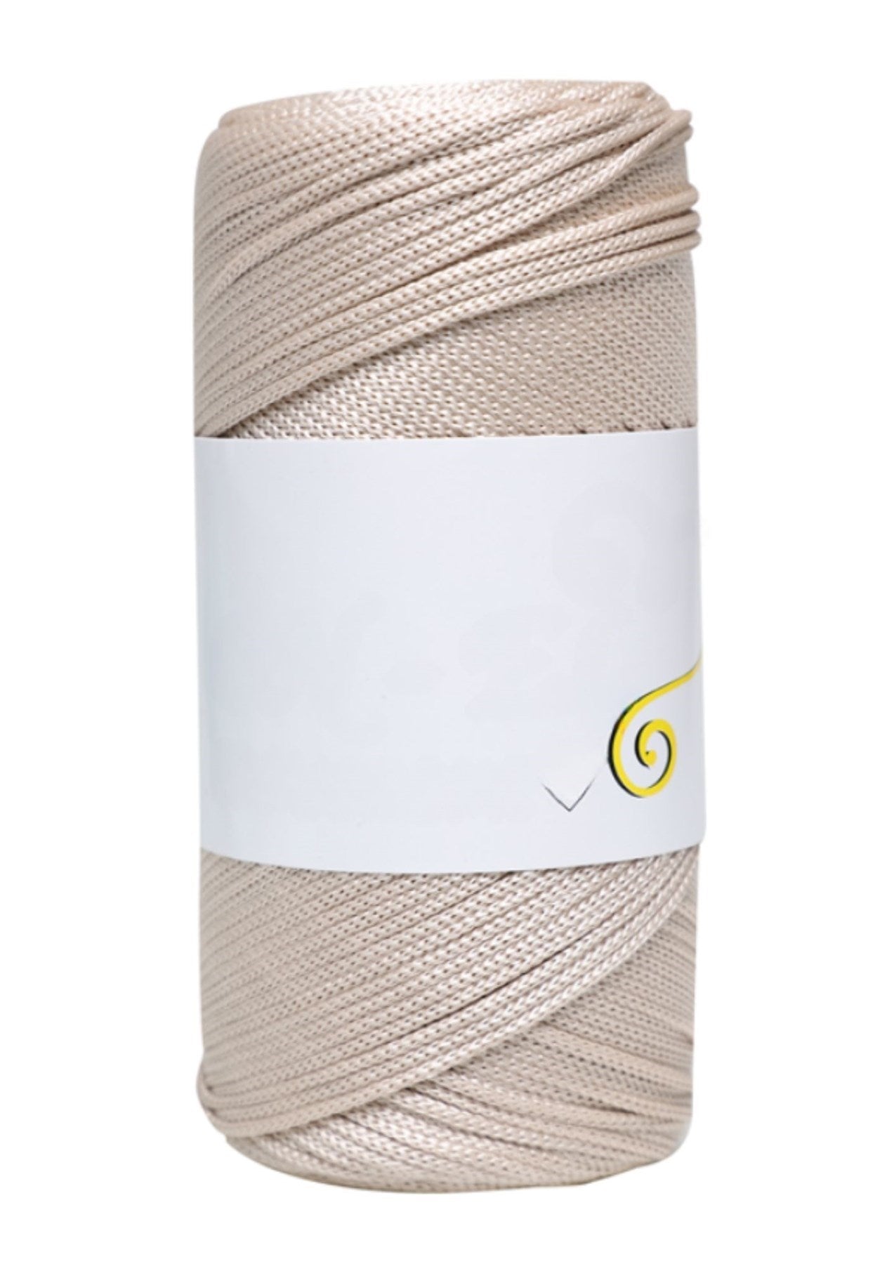 Makrome İpi 3mm Polyester Bej