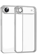 Mey İthalat® iPhone 17 Air Lensli Silikon - Gümüş