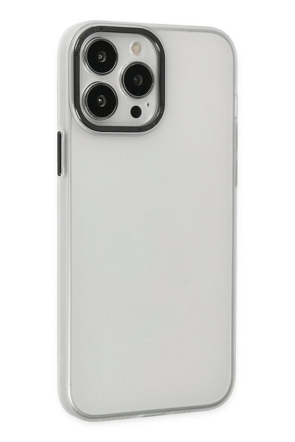 Mey İthalat® iPhone 13 Pro Max Kılıf Modos Metal Kapak - Şeffaf