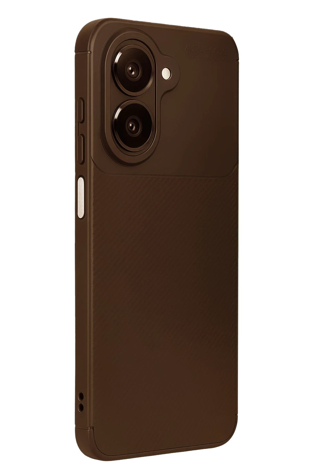 Mey İthalat® Samsung Galaxy A07 4G Auto Focus Karbon Kapak - Kahverengi