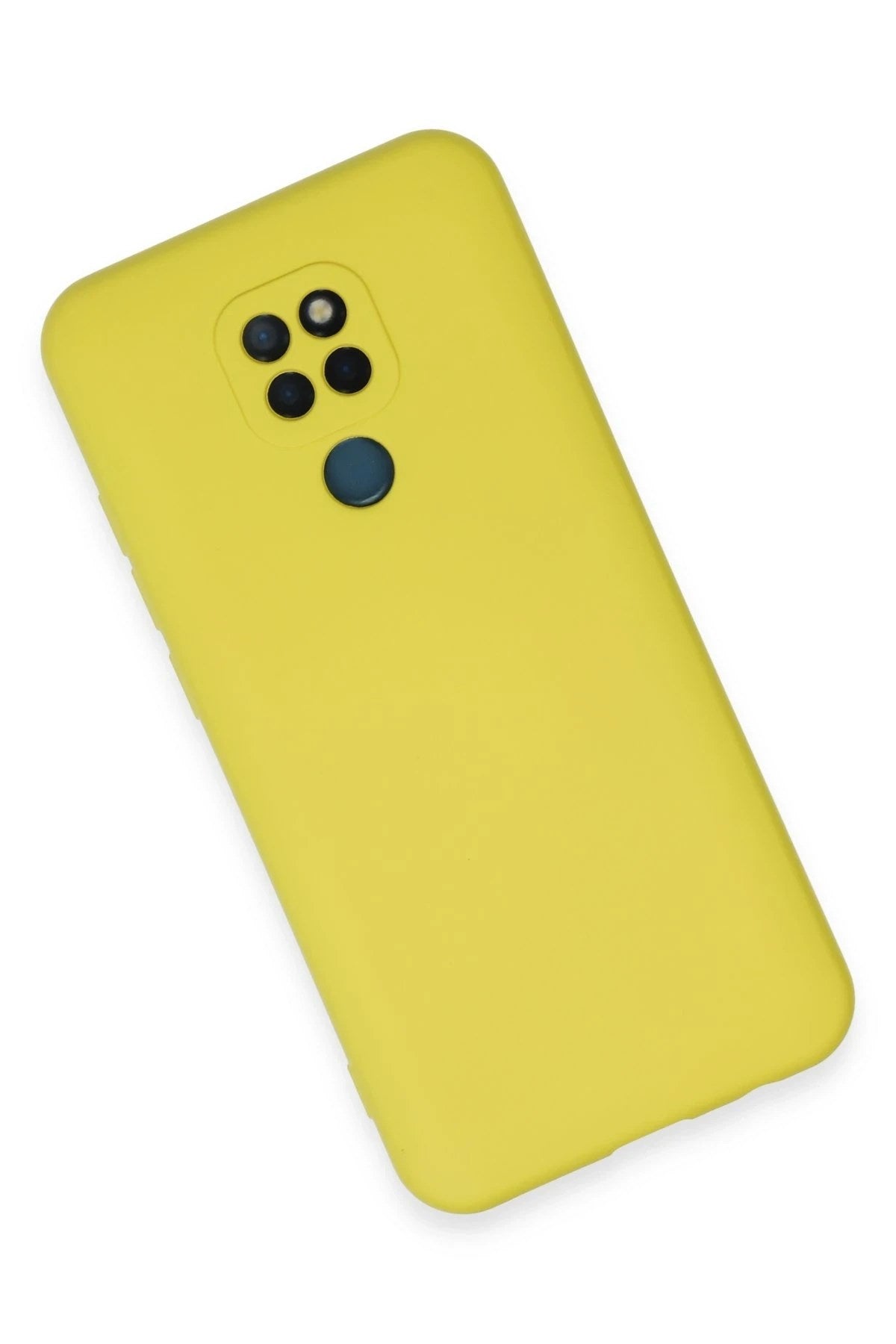 Mey İthalat® General Mobile GM 20 Kılıf Nano içi Kadife Silikon - Sarı