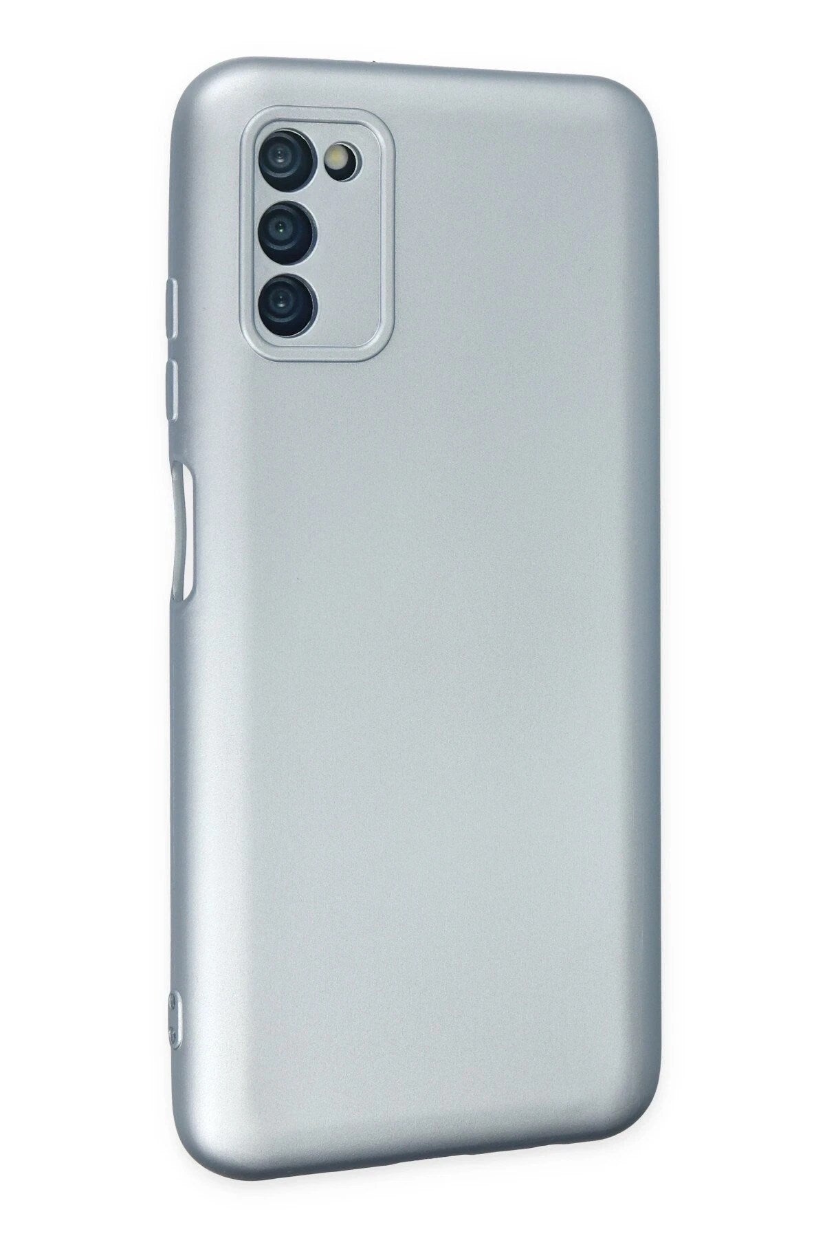 Mey İthalat® Samsung Galaxy A03S Kılıf Nano içi Kadife Silikon - Sky Blue