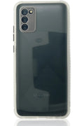 Mey İthalat® Samsung Galaxy A02S Kılıf Miami Şeffaf Silikon - Şeffaf