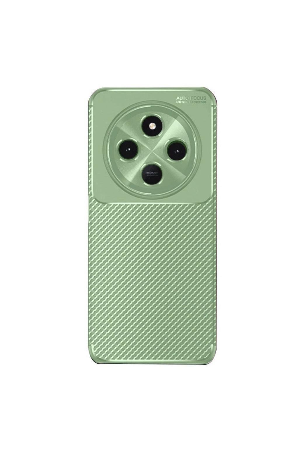 Mey İthalat® Redmi 14C Kılıf Auto Focus Karbon Kapak - Su Yeşili