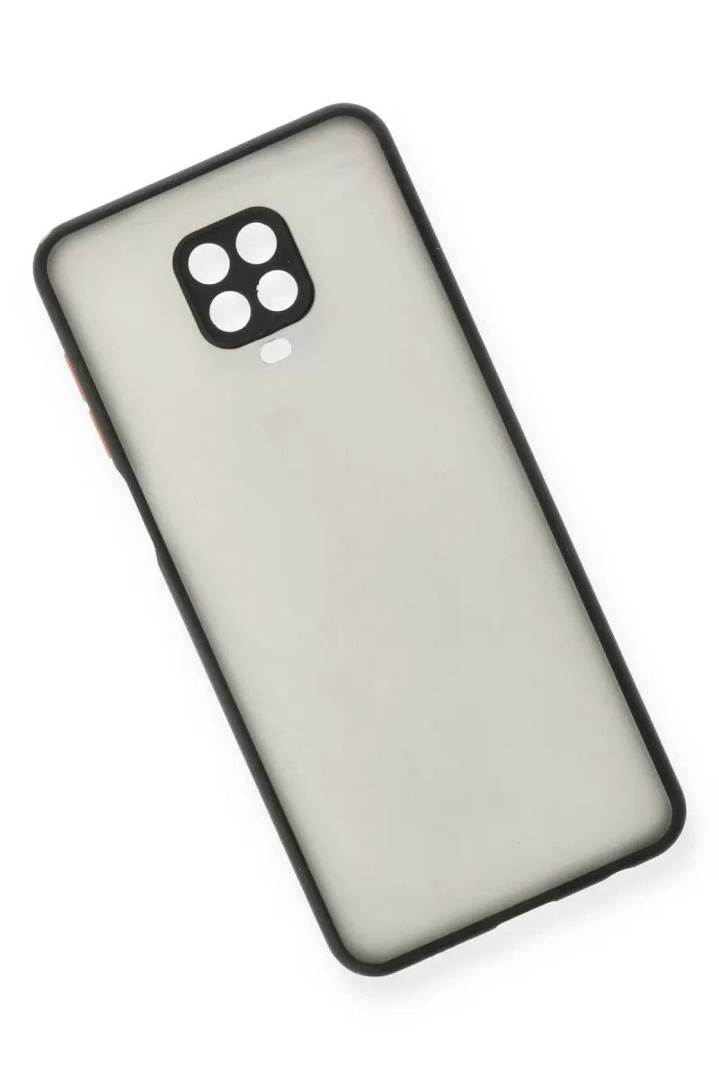 Mey İthalat® Redmi Note 9 Pro Kılıf Montreal Silikon Kapak - Siyah