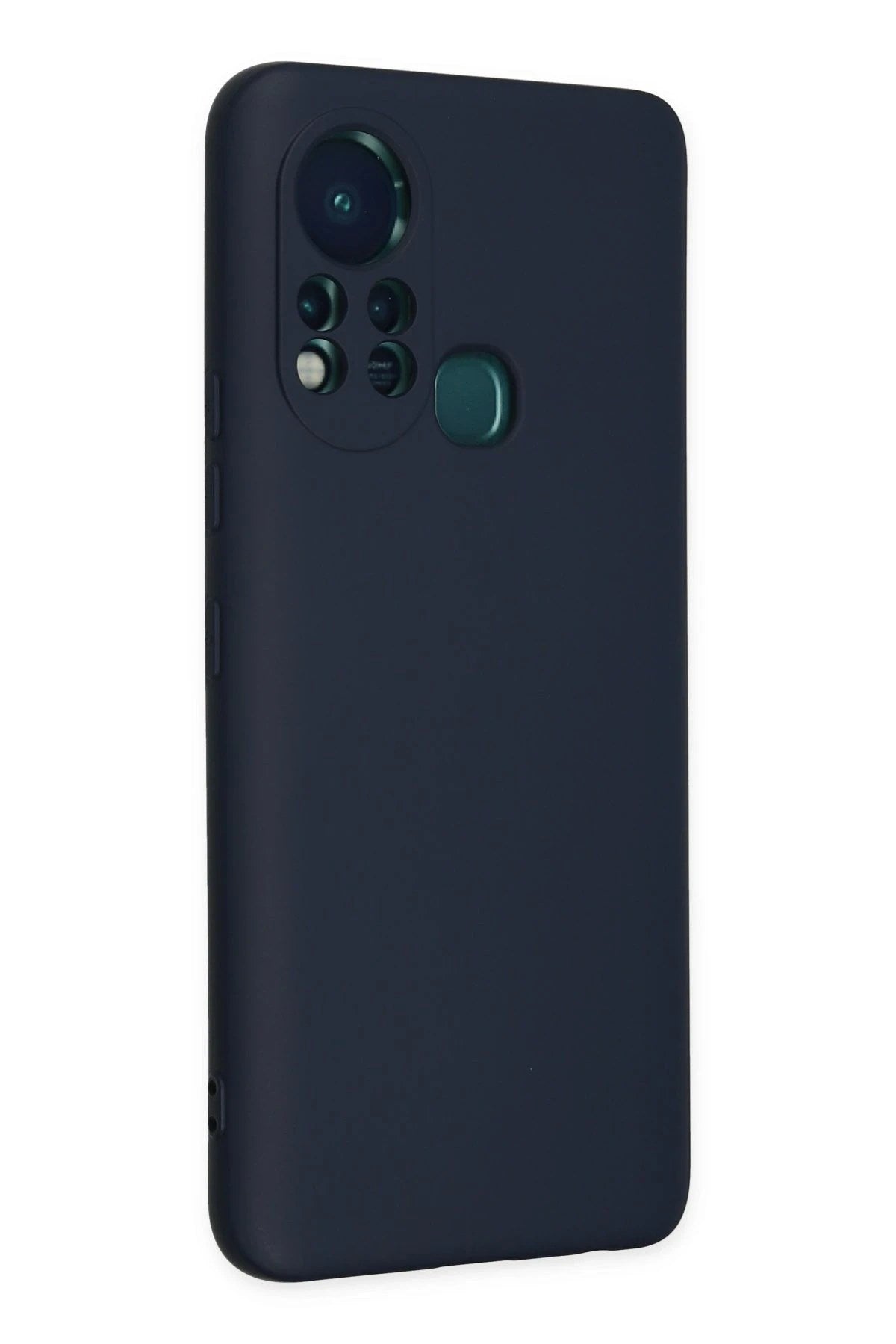 Mey İthalat® İnfinix Hot 11s Kılıf Nano içi Kadife Silikon - Lacivert