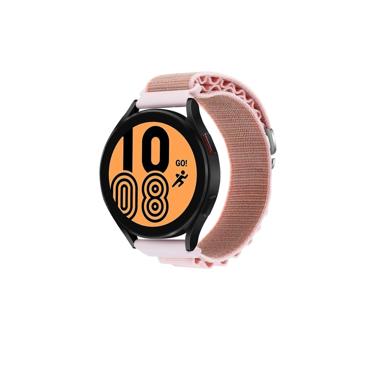 Mey İthalat® Watch 22mm KR410 Kumaş Kordon - Pembe
