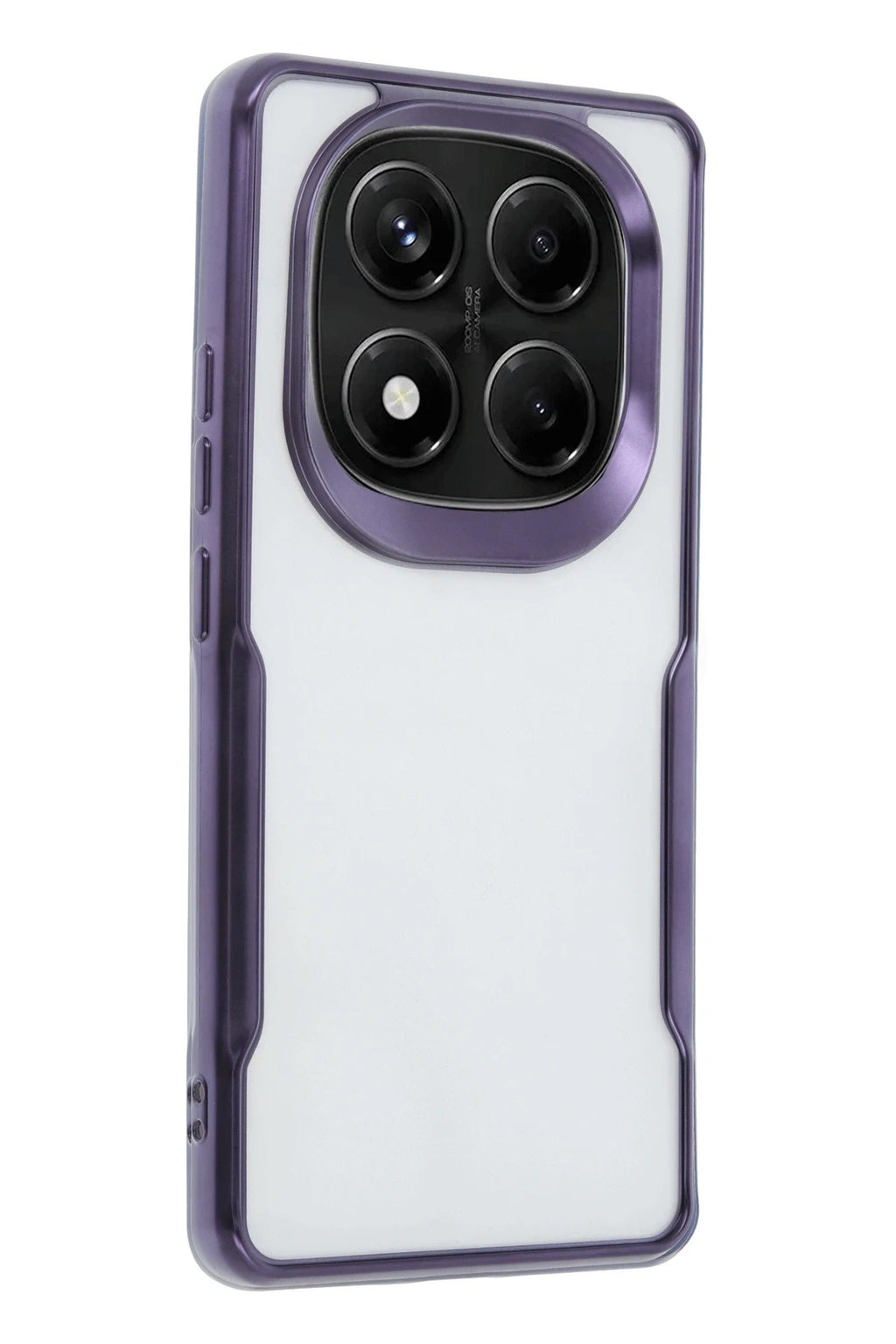Mey İthalat® Redmi Note 14 Pro 5G Kılıf Boyi Silikon Kapak - Derin Mor