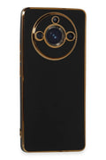 Mey İthalat® Realme 11 Pro Kılıf Volet Silikon - Siyah