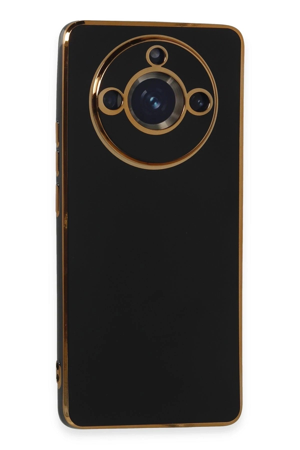 Mey İthalat® Realme 11 Pro Kılıf Volet Silikon - Siyah