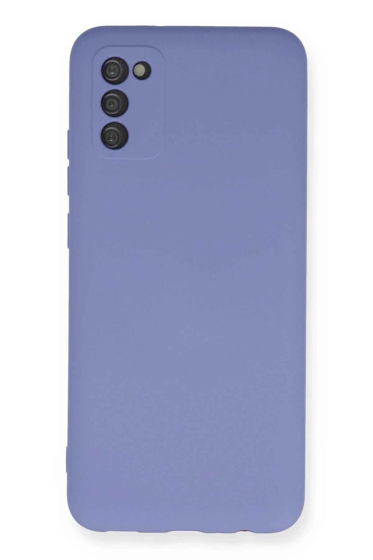 Mey İthalat® Samsung Galaxy A03S Kılıf Nano içi Kadife Silikon - Lila