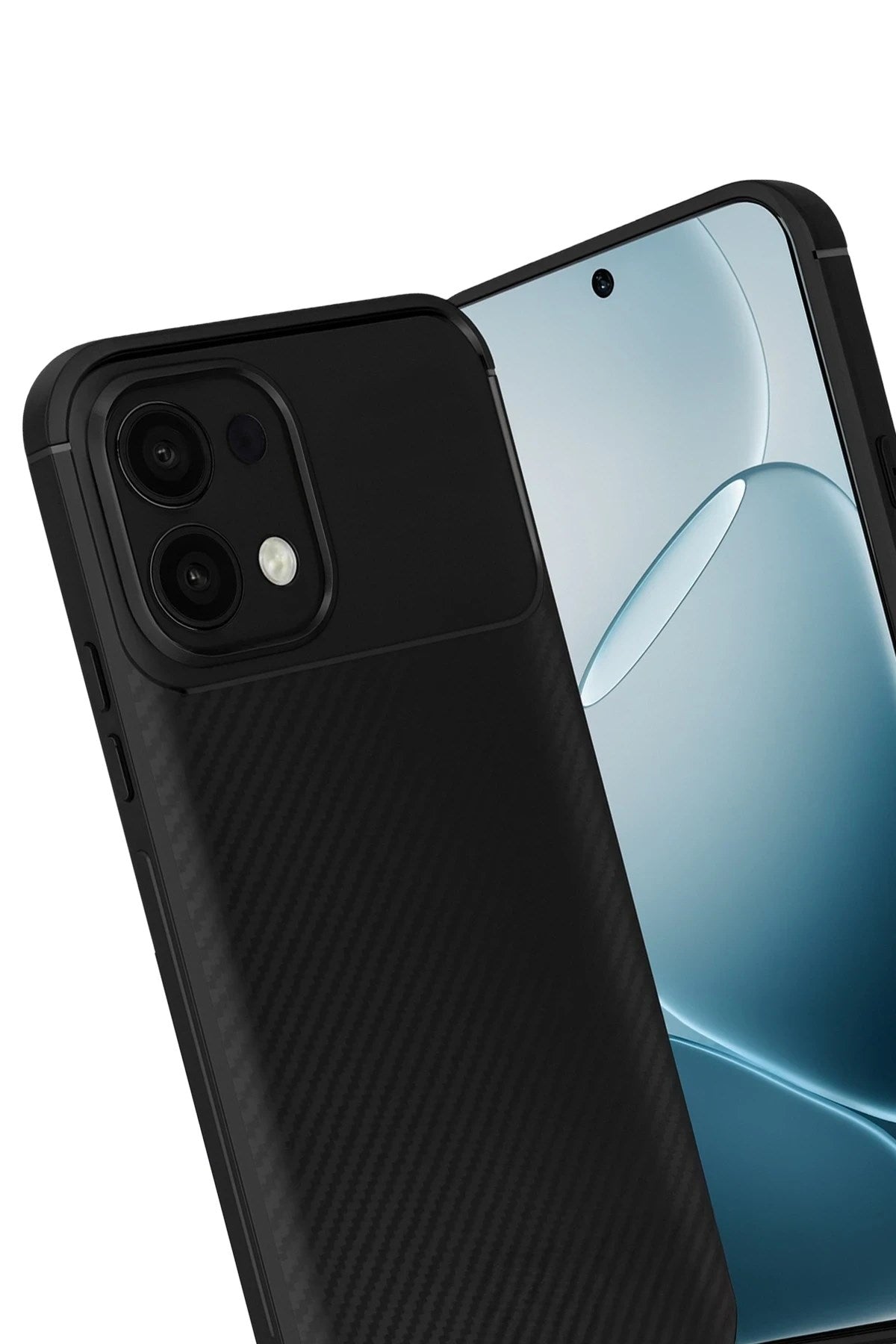 Mey İthalat® A6 Pro 4G Auto Focus Karbon Kapak - Siyah