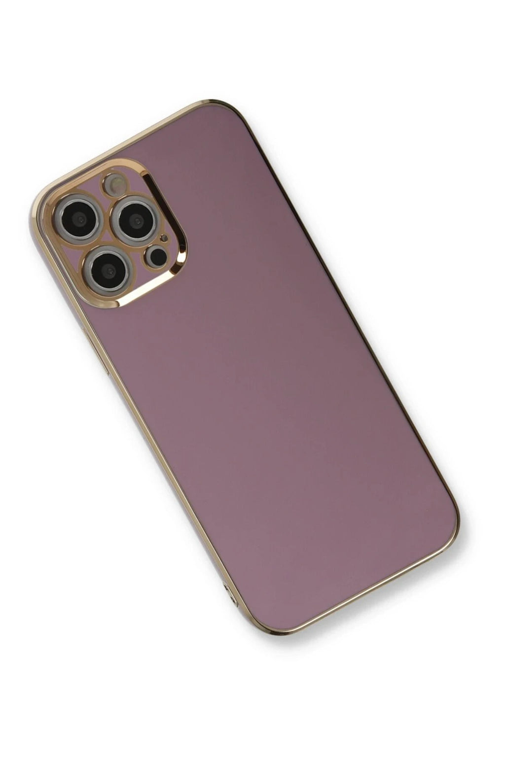 Mey İthalat® iPhone 12 Pro Max Kılıf Volet Silikon - Mor