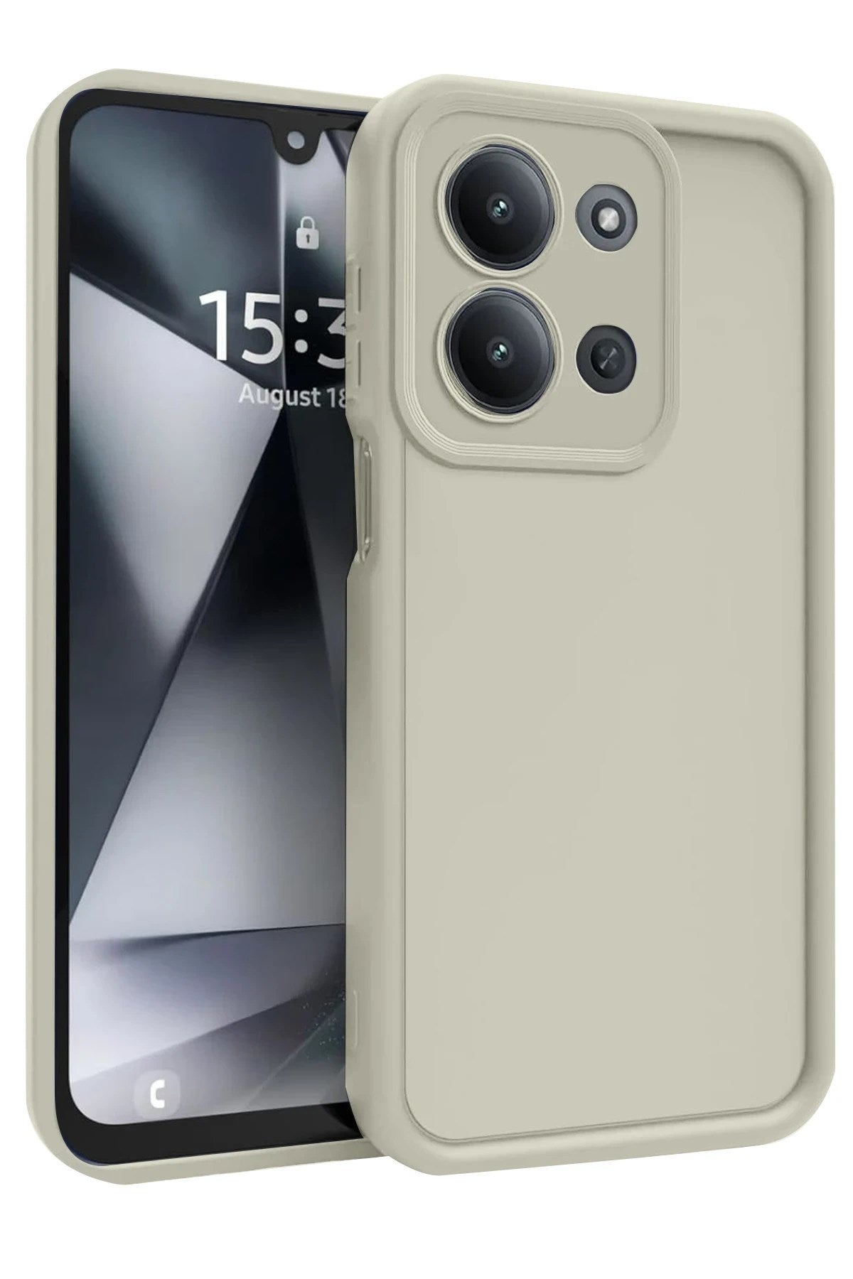 Mey İthalat® Redmi 15C 4G Viera Silikon - Krem