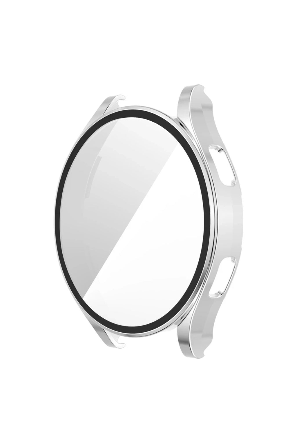 Mey İthalat® Watch 5 44mm Wall Camlı Kasa Ekran Koruyucu - Gümüş